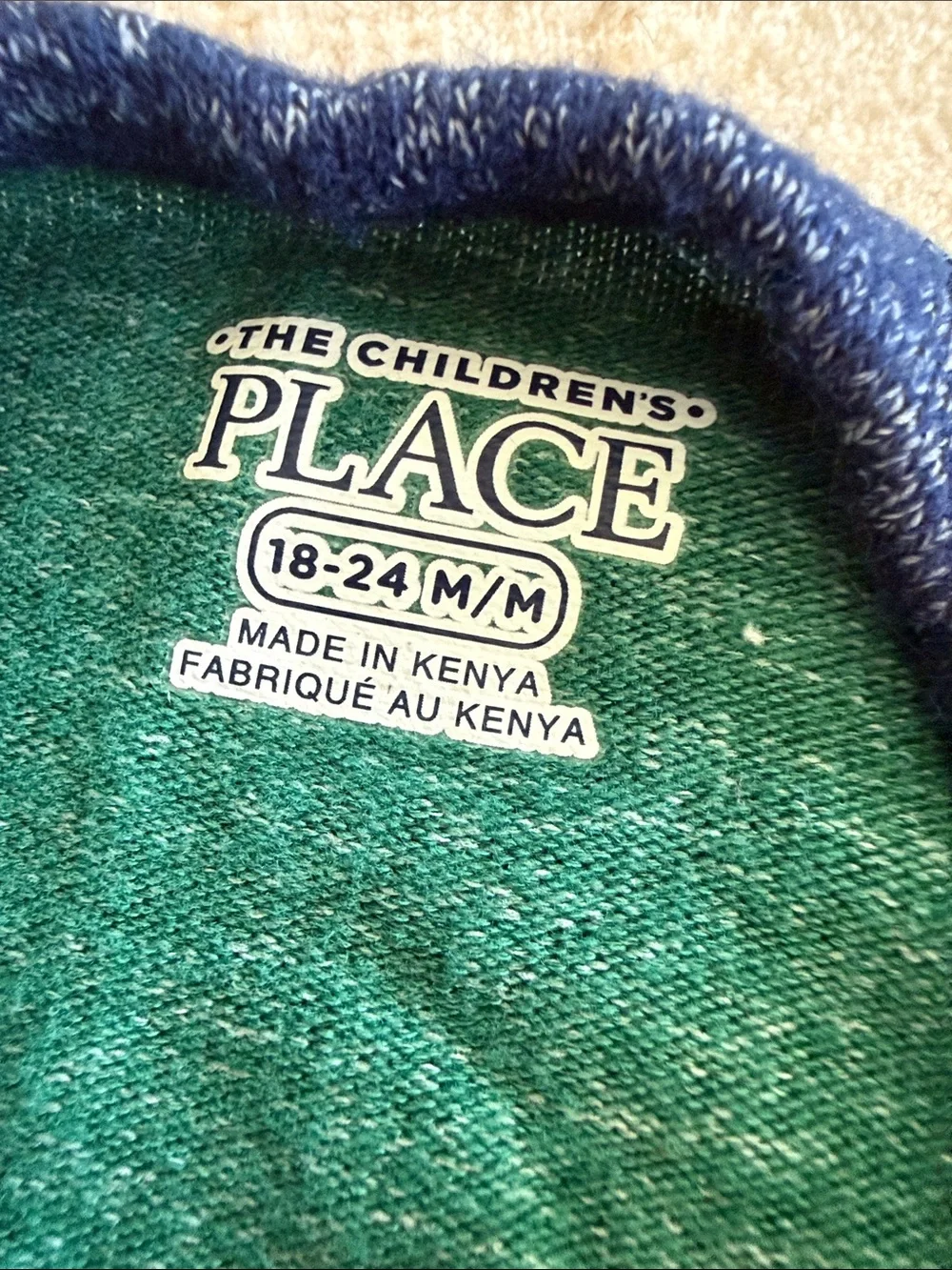 The Children’s Place - Kids Cozy Gray Drawstring Sweatpants and Shirt.